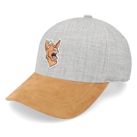 4REAL - Grijs adjustable Cap - Screaming Goat Heather Grey/Suede Adjustable @ Hatstore