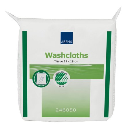 ABENA Tvättlapp tissue 3-lag 19x19cm 1 125/fp - Lyreco - Städ och hygien - Tvål och hygien - Tvättlappar