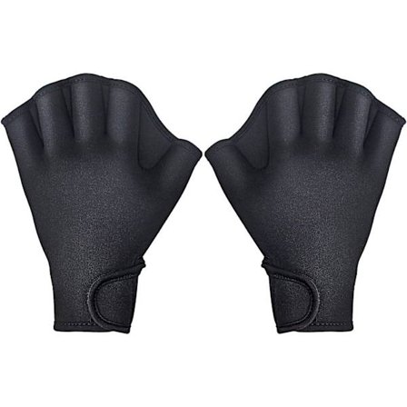 Vandhandsker til at hjælpe med overkroppens modstand, svømmehandsker med svømmehud, godt syet, ingen falmning, størrelser til mænd, kvinder, voksne, 