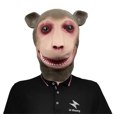 Sjov dyre-serie, sød latex hovedbeklædningsmaske, Halloween-fest performance rekvisitter, til voksne mænd maskerade dyre anime cosplay kostume