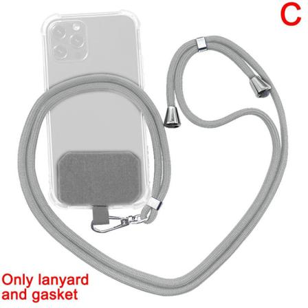 Universal Crossbody Nylon Patch Phone Lanyards Mobiltelefon Stra