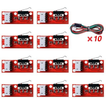 10 stk. Grænseafbryder Endstop Switch Mekanisk Switch Endshop