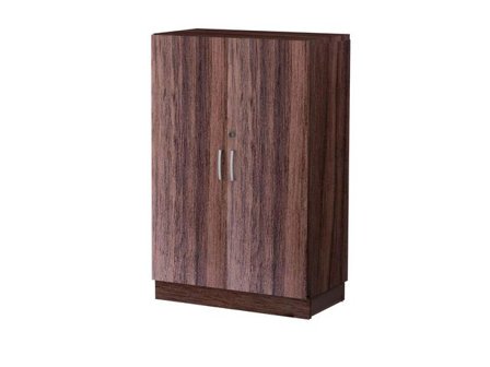 DENORD DESIGN 3xA4-hylla med dörrar valnöt - Lyreco - Kontorsmöbler och inredning - Skåp och hyllor - Hyllor