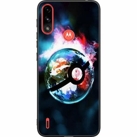 Motorola Moto E7i Power Svart Skal Pokemon