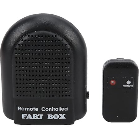 Elektronisk fjernbetjening prutteboks, børnelegetøj joke prank nyheder pruttemaskine