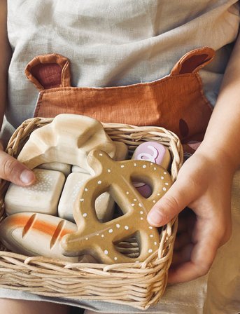 Tender Leaf Bread Basket - Multi/patterned - ONE SIZE