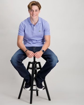 Lacoste LCB SS PIQUE POLO Blau Polo/Rugbyshirts Jungen - Kids Brand Store