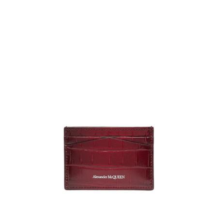 Alexander McQueen Wallets ; Cardholders Rød, Dame Punge og Kortholder, Størrelse: ONE Size