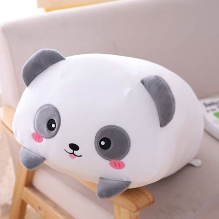 Panda-pehmolelu, Pehmeä Panda-Plush-kehotyyny Halaukseen