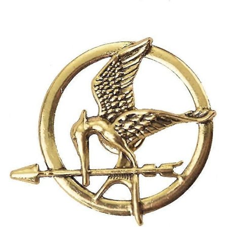 Brosje eller halskjede Katniss Everdeen Cosplay Prop Replica Mockingjay