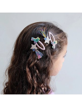 Mimi & Lula Clip Pack - Rollerskate Dancing Queen - Multi/patterned - ONE SIZE