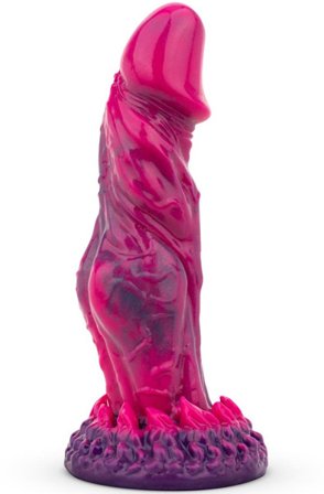 Another World Dildo Pink & Purple 22,4 cm Dragon dildo - Blushme.se