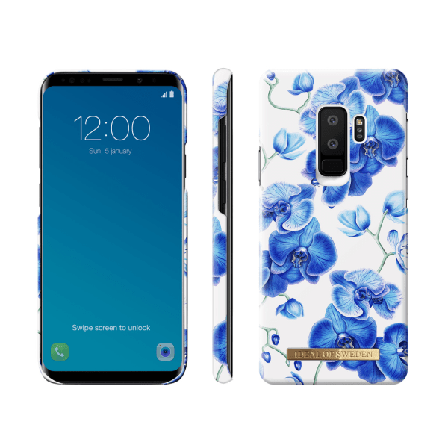 Ideal Of Sweden Samsung Galaxy S9 Plus - Baby Blue Orchid Blå