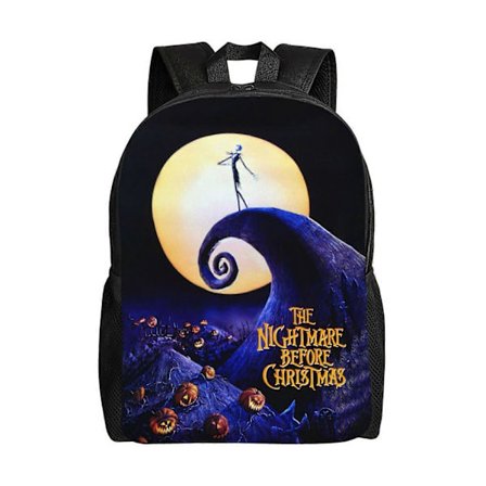 a364 The Nightmare Before Christmas Rygsæk Taske Cosplay Rygsække Rejsetasker Sportsdagstasker dTq364