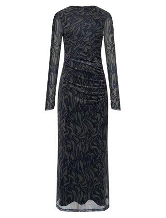 French Connection | Zaria Mesh L/S Dress | S