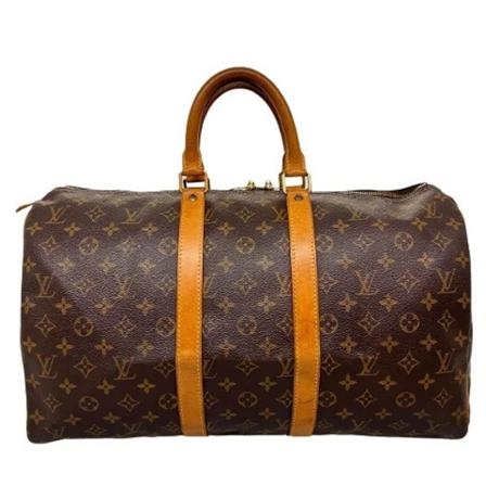 Louis Vuitton Vintage, Pre-owned Canvas travel-bags Bruin, unisex, Maat:ONE Size