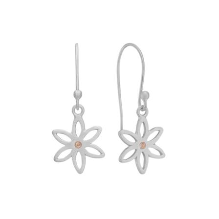Frk. Lisberg, Julie earrings silver Grijs, Dames, Maat:ONE Size