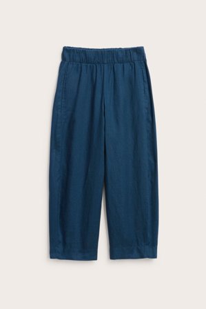 Kappahl | Linbukse barrel fit Blå L | Blå