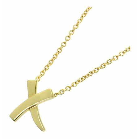 Tiffany & Co. Pre-owned, Necklaces Geel, Dames, Maat:ONE Size