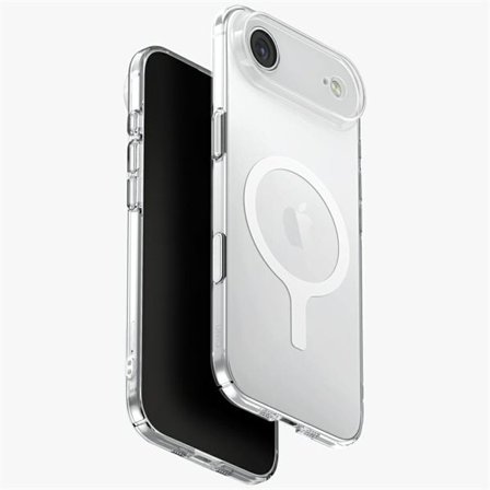 Uniq Airsuit-etui for iPhone 17 Air Magclick-lading - gjennomsiktig