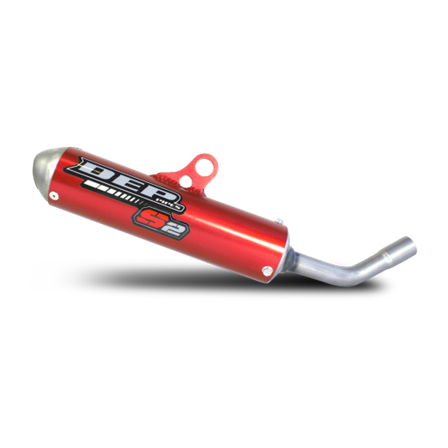 DEP Pipes Silencer Red - Beta RR 250 2T 2020-2024