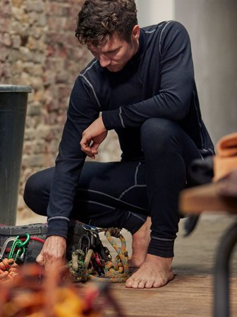 Fristads Unisex Underställströja polo 789 OF, Svart