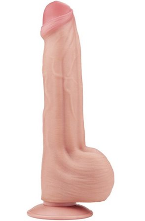 Lovetoy Dildo Dual Layer Sliding Skin 29 cm XL dildo