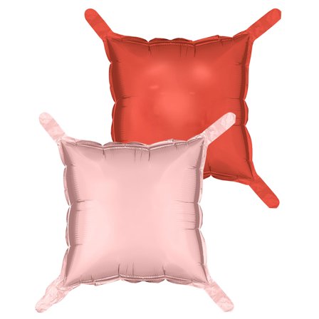 Tyynyilmapallot Pinkki/Punainen 4 kpl