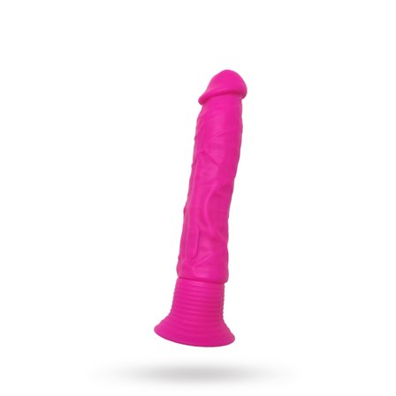 Neon Silicone Wall Banger - Pink - Vuxen.se - Vibrator