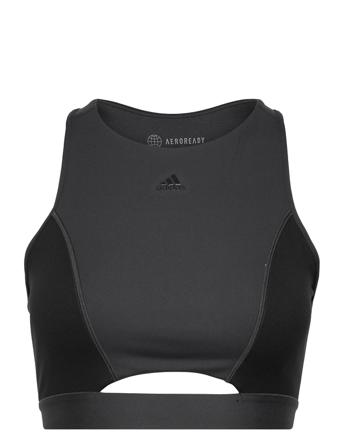 Coreflow Studio Medium Support 4 Elements Bra Lingerie Bras & Tops Sports Bras - ALL Svart Adidas Performance