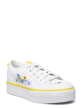 Nizza Platform J Lave Sneakers Multi/mønstret Adidas Originals*Betinget Tilbud