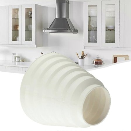 Kanalreduseringskobling for avtrekksvifte 80mm 100mm 110mm 120mm 130mm 140mm 150mm Kompatibel med mottaksredusering nødvendige diametre - Perfekt