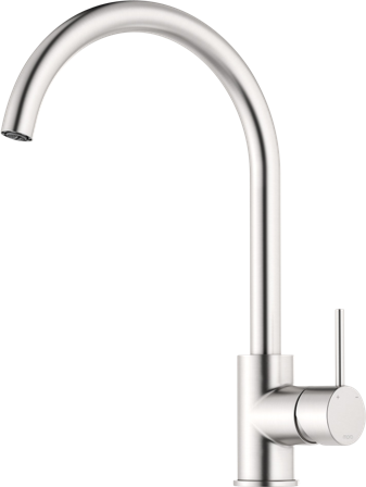 Mora INXX II soft Köksblandare borstad nickel, Badrum