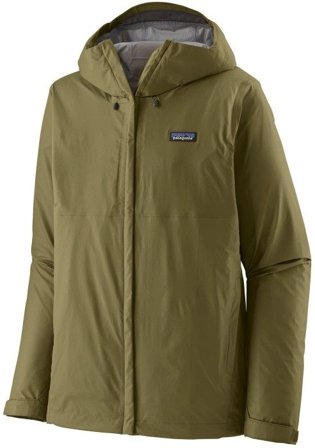 Patagonia M's Torrentshell 3L Rain Jacket Tent Green - Våre beste regnsett for fottur