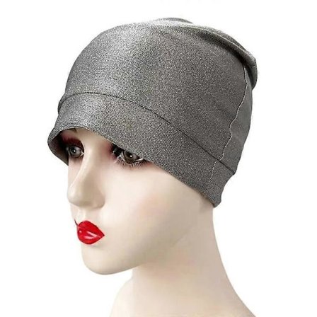 Anti-strålningsmössa Silverfiber Anti-strålningsmössa Datorer Elektromagnetisk våg Rfid-skärmning EMF-skydd Hatt Mössor-Kostymhattar (FMY)