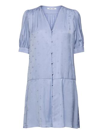 Jetta Ss Dress 14025 Kort Kjole Blå Samsøe Samsøe
