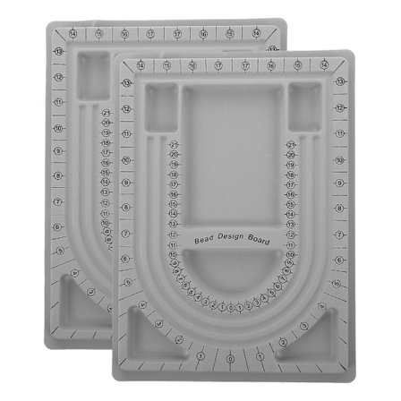 2 smyckesbricka pärlplatta pärlbricka halsbandsdesignbricka pärlbricka bricka