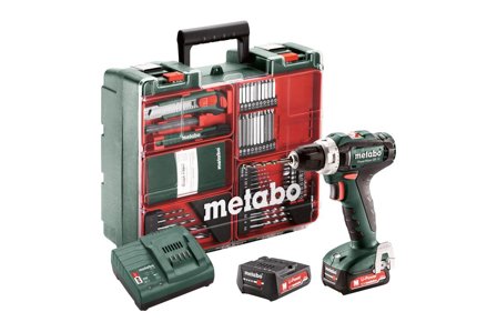 Metabo BS 12 WORKSHOP Borskrutrekker med batteri og lader, Maskiner