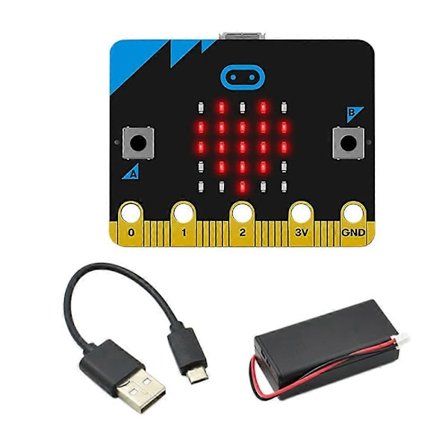 Micro Bit V1.5 Python Programmering Smart Bil Kit