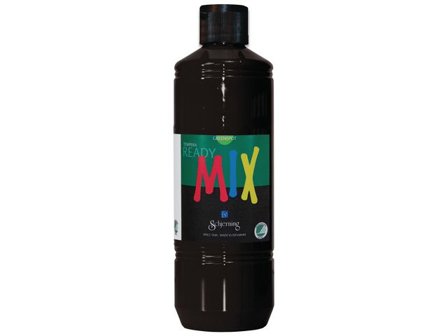 Readymix Svanenmärkt 500ml svart - Lyreco - Skola och förskola - Målarfärg och tillbehör - Readymix