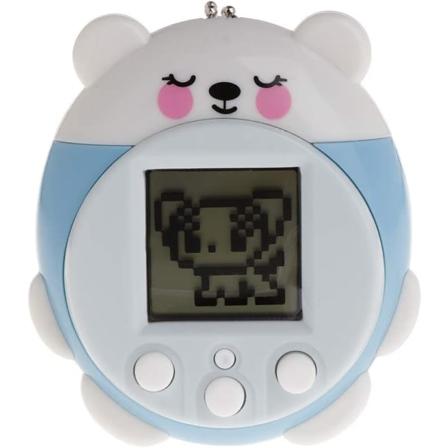 IC Mini Elektroniset Lemmikit Lelut 2 yhdessä virtuaalinen Cyber Pet Toy - Sininen