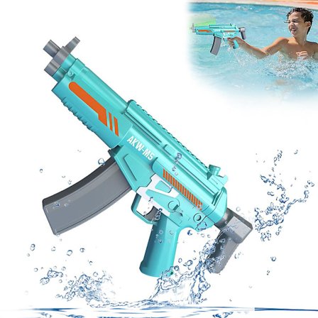 Automatiske vannpistoler for barn - Morsomme vannleker for utendørs strandspill, svømmebassengfest - Sommergave