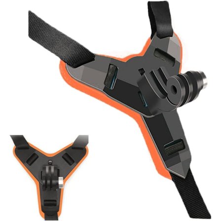 Kypärän leukasuojan pidike Moottoripyörän leukaremmin kiinnitys GoPro Hero 11 10 9 8, DJI OSMO Action, SJC