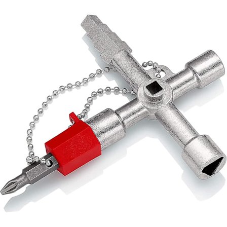 Firkant Trekantet Nøgle 4 Vejs Nøgle (FMY)