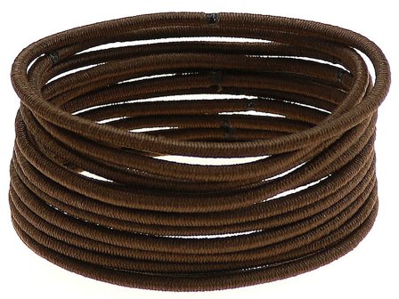 Senze Elastikker Brun, Hår, Hårpynt, Hårelastikker