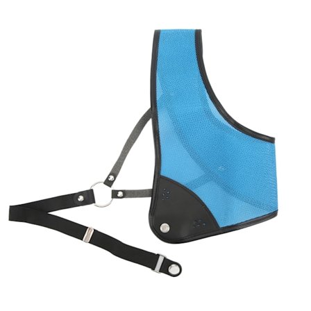 Justerbart Vänsterhands Bågskytte Bröstskydd Blå Ungdom Vuxen Jaktutrustning