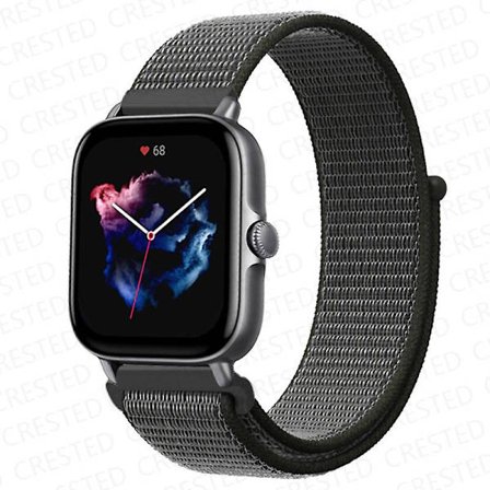 20 mm 22 mm watch för Amazfit Gts/2/2e/4/3/mini Gtr 4/2/3/ pro 47 mm Stratos 3 nylon Pulseira Correa Amazfit bipsband