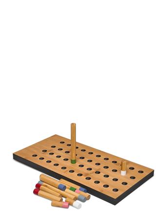 Scoreboard Small, Horizontal Home Furniture Coat Hooks & Racks Multi/mönstrad We Do Wood