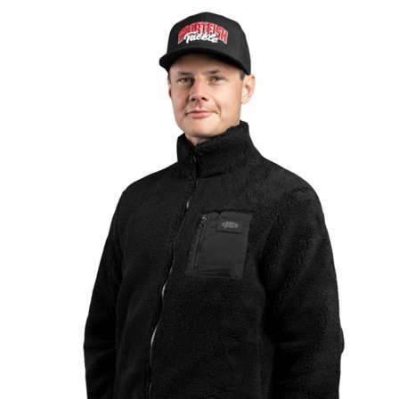 Söder Sportfiske Retro Fleece Black - XL