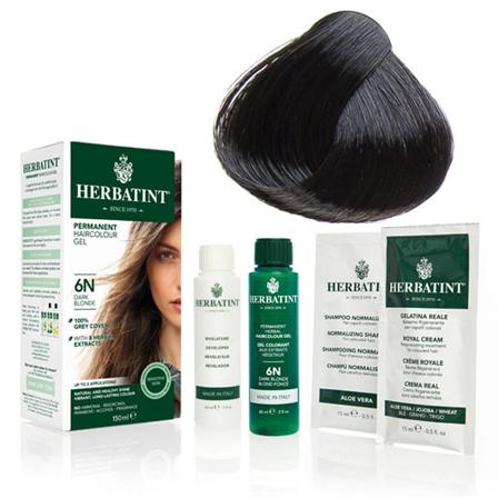 Herbatint Hårfarve 2N Brown, Hår, Hårfarve, Permanent Hårfarve